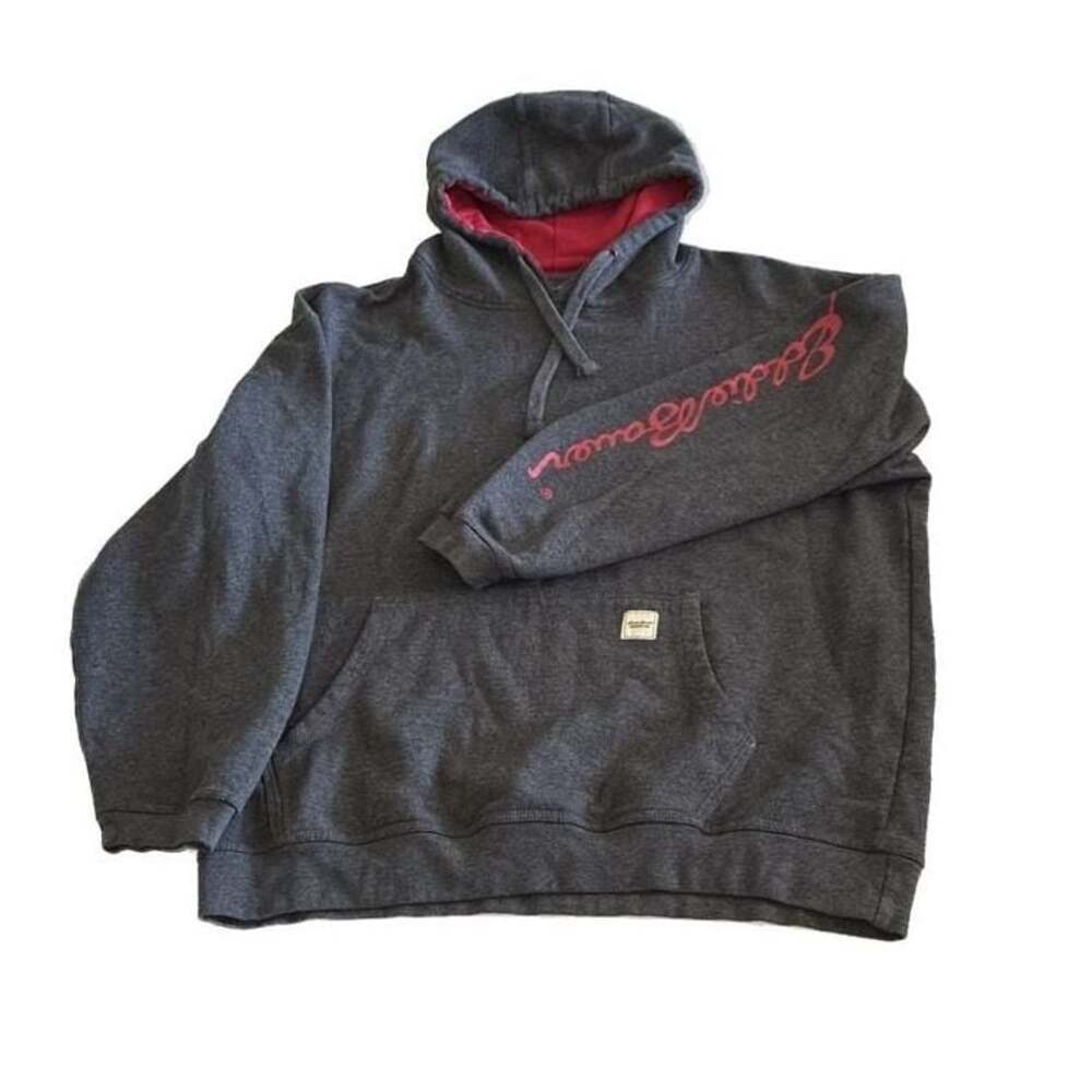 Eddie‎ Bauer Workwear Hoodie Sweatshirt Mens M Foreman Fit Long Sleeve Grunge